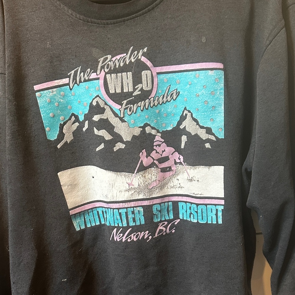 Vintage Whitewater Ski Resort Sweatshirt